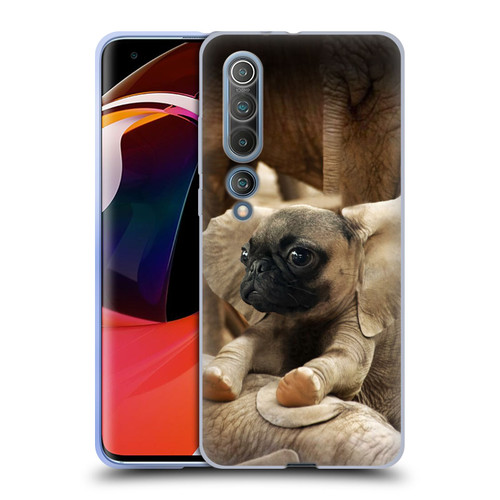 Pixelmated Animals Surreal Wildlife Pugephant Soft Gel Case for Xiaomi Mi 10 5G / Mi 10 Pro 5G