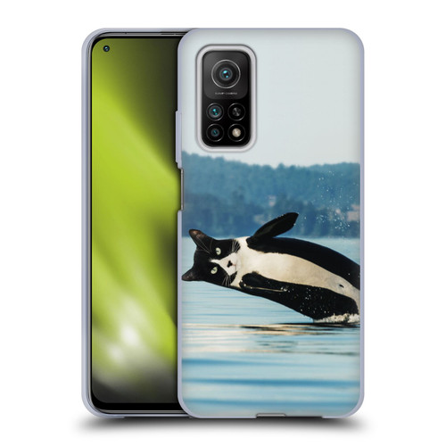 Pixelmated Animals Surreal Wildlife Orcat Soft Gel Case for Xiaomi Mi 10T 5G