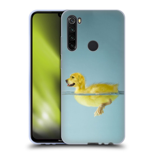 Pixelmated Animals Surreal Wildlife Dog Duck Soft Gel Case for Xiaomi Redmi Note 8T