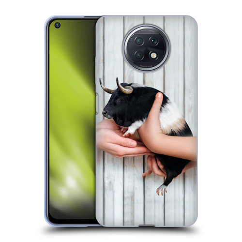 Pixelmated Animals Surreal Wildlife Guinea Bull Soft Gel Case for Xiaomi Redmi Note 9T 5G