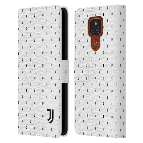 Juventus Football Club Lifestyle 2 White Logo Type Pattern Leather Book Wallet Case Cover For Motorola Moto E7 Plus