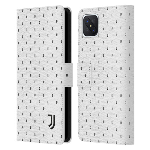 Juventus Football Club Lifestyle 2 White Logo Type Pattern Leather Book Wallet Case Cover For OPPO Reno4 Z 5G