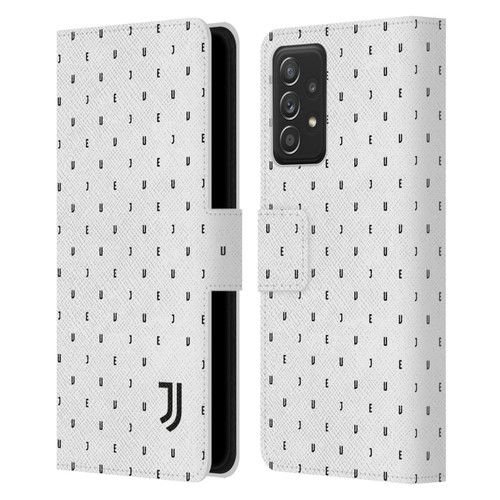 Juventus Football Club Lifestyle 2 White Logo Type Pattern Leather Book Wallet Case Cover For Samsung Galaxy A53 5G (2022)