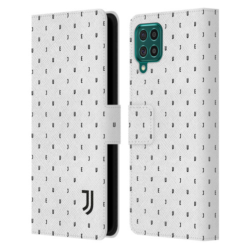 Juventus Football Club Lifestyle 2 White Logo Type Pattern Leather Book Wallet Case Cover For Samsung Galaxy F62 (2021)