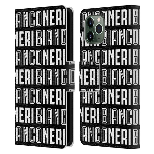 Juventus Football Club Type Bianconeri Leather Book Wallet Case Cover For Apple iPhone 11 Pro