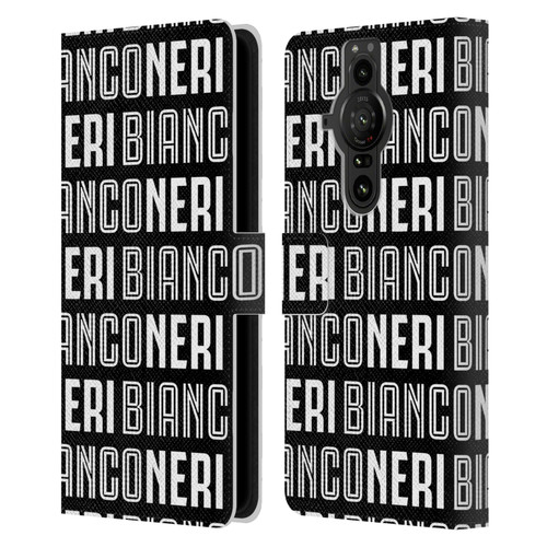 Juventus Football Club Type Bianconeri Leather Book Wallet Case Cover For Sony Xperia Pro-I