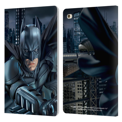 The Dark Knight Character Art Batman Leather Book Wallet Case Cover For Apple iPad mini 4