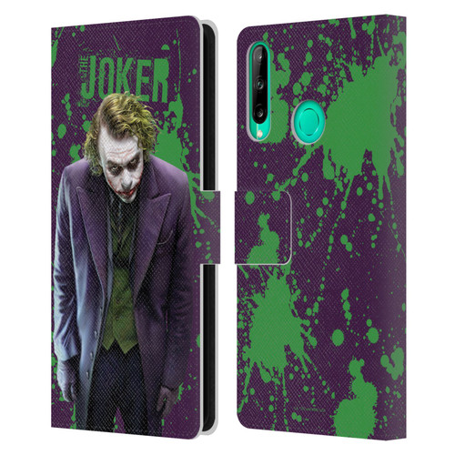 The Dark Knight Graphics Character Art Leather Book Wallet Case Cover For Huawei P40 lite E