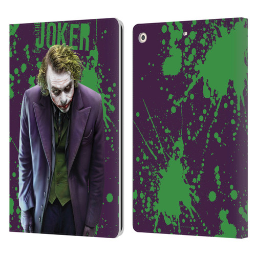 The Dark Knight Graphics Character Art Leather Book Wallet Case Cover For Apple iPad 10.2 2019/2020/2021