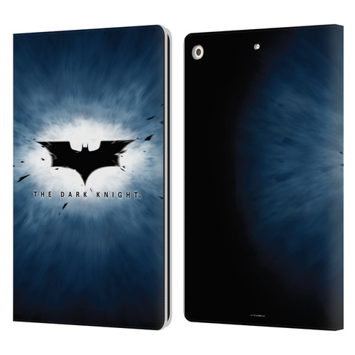 The Dark Knight Graphics Logo Leather Book Wallet Case Cover For Apple iPad 10.2 2019/2020/2021