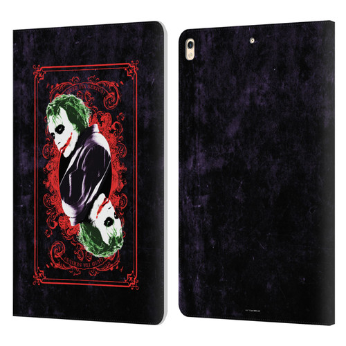 The Dark Knight Graphics Joker Card Leather Book Wallet Case Cover For Apple iPad Pro 10.5 (2017)