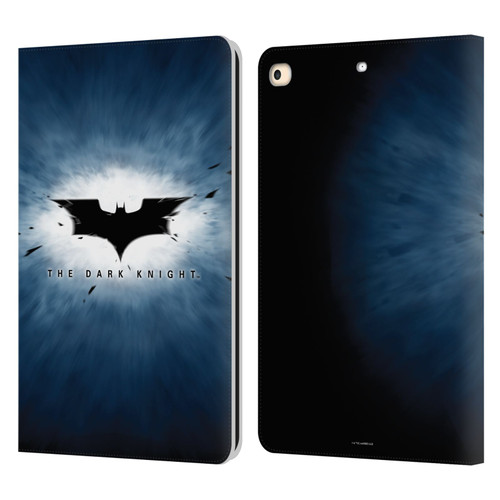 The Dark Knight Graphics Logo Leather Book Wallet Case Cover For Apple iPad 9.7 2017 / iPad 9.7 2018