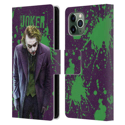 The Dark Knight Graphics Character Art Leather Book Wallet Case Cover For Apple iPhone 11 Pro