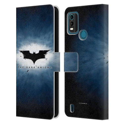 The Dark Knight Graphics Logo Leather Book Wallet Case Cover For Nokia G11 Plus