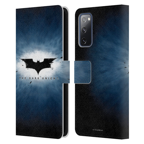 The Dark Knight Graphics Logo Leather Book Wallet Case Cover For Samsung Galaxy S20 FE / 5G