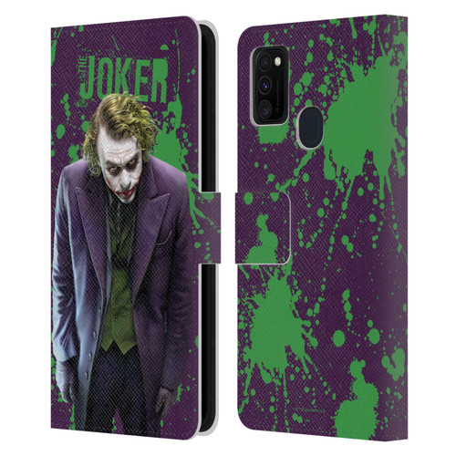 The Dark Knight Graphics Character Art Leather Book Wallet Case Cover For Samsung Galaxy M30s (2019)/M21 (2020)