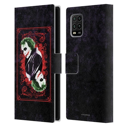 The Dark Knight Graphics Joker Card Leather Book Wallet Case Cover For Xiaomi Mi 10 Lite 5G