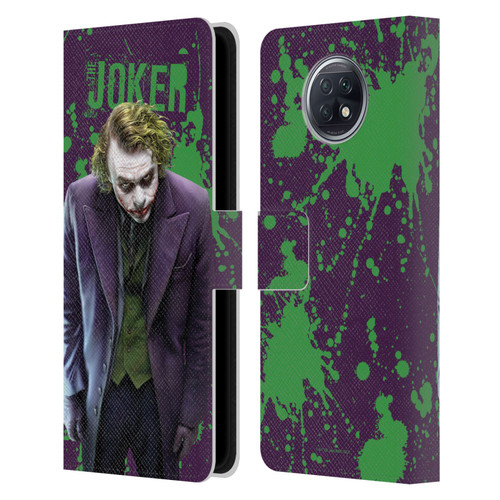 The Dark Knight Graphics Character Art Leather Book Wallet Case Cover For Xiaomi Redmi Note 9T 5G