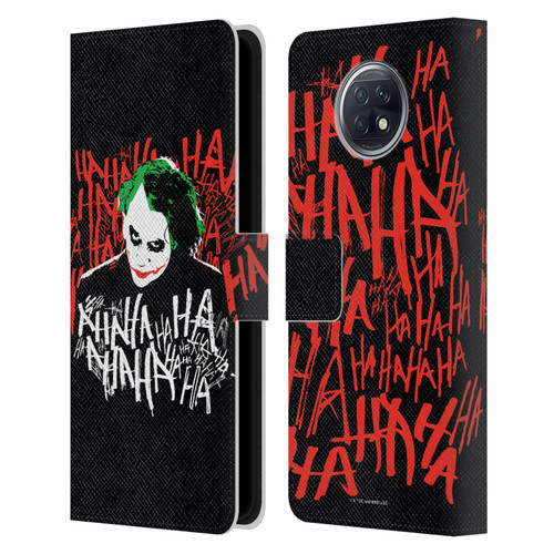 The Dark Knight Graphics Joker Laugh Leather Book Wallet Case Cover For Xiaomi Redmi Note 9T 5G