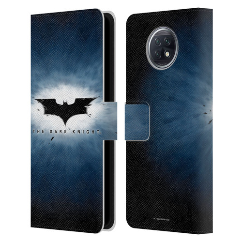 The Dark Knight Graphics Logo Leather Book Wallet Case Cover For Xiaomi Redmi Note 9T 5G