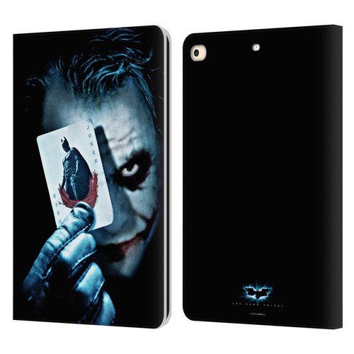The Dark Knight Key Art Joker Card Leather Book Wallet Case Cover For Apple iPad 9.7 2017 / iPad 9.7 2018