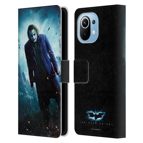 The Dark Knight Key Art Joker Poster Leather Book Wallet Case Cover For Xiaomi Mi 11