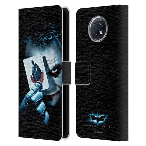 The Dark Knight Key Art Joker Card Leather Book Wallet Case Cover For Xiaomi Redmi Note 9T 5G