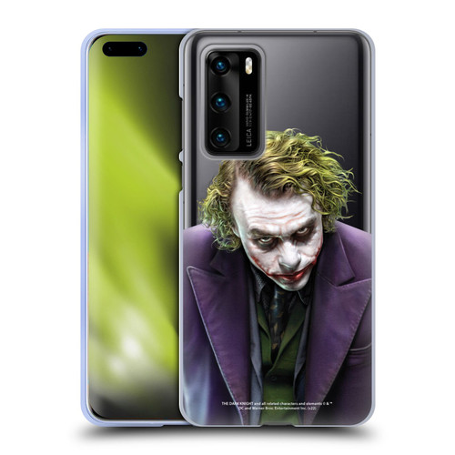 The Dark Knight Character Art Joker Soft Gel Case for Huawei P40 5G