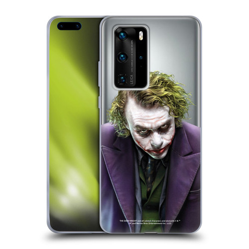 The Dark Knight Character Art Joker Soft Gel Case for Huawei P40 Pro / P40 Pro Plus 5G