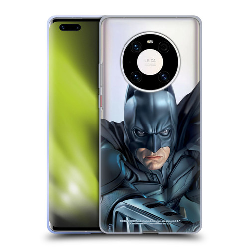 The Dark Knight Character Art Batman Soft Gel Case for Huawei Mate 40 Pro 5G