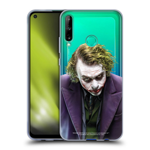 The Dark Knight Character Art Joker Soft Gel Case for Huawei P40 lite E