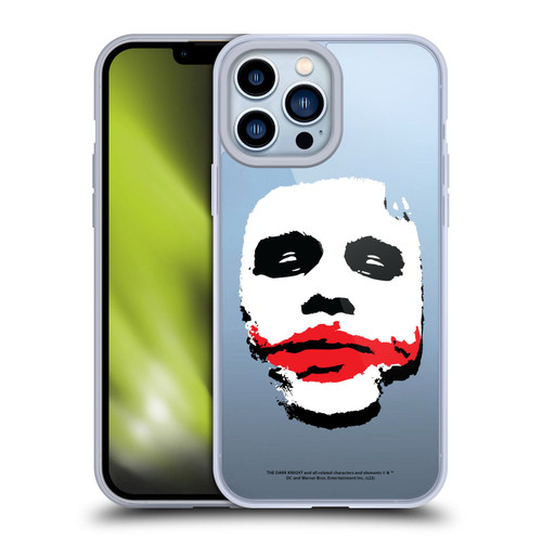 The Dark Knight Character Art Joker Face Soft Gel Case for Apple iPhone 13 Pro Max & MagSafe
