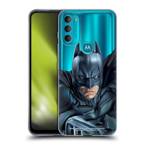 The Dark Knight Character Art Batman Soft Gel Case for Motorola Moto G71 5G