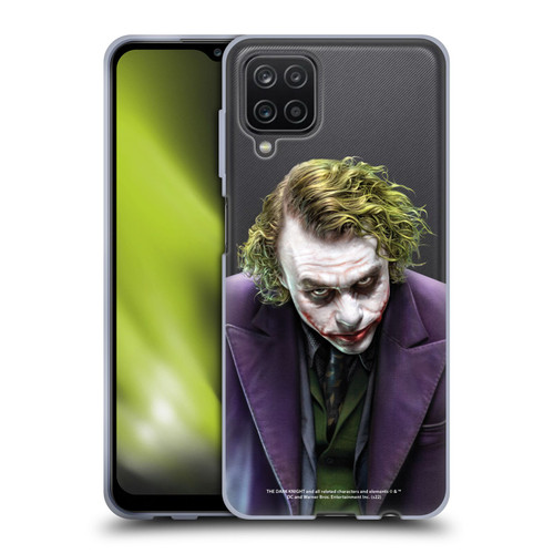 The Dark Knight Character Art Joker Soft Gel Case for Samsung Galaxy A12 (2020)