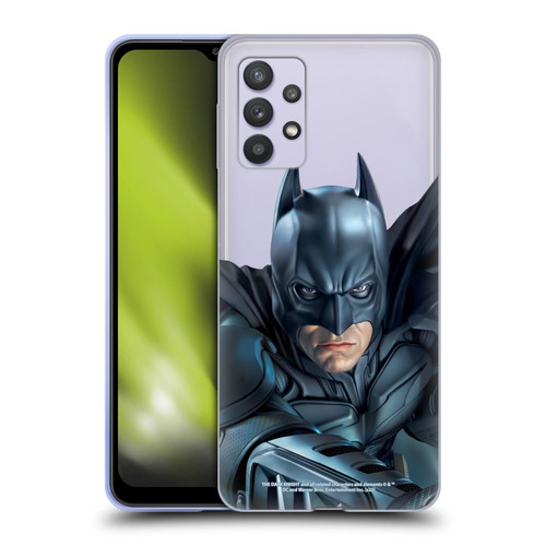 The Dark Knight Character Art Batman Soft Gel Case for Samsung Galaxy A32 5G / M32 5G (2021)