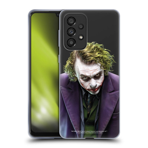 The Dark Knight Character Art Joker Soft Gel Case for Samsung Galaxy A33 5G (2022)