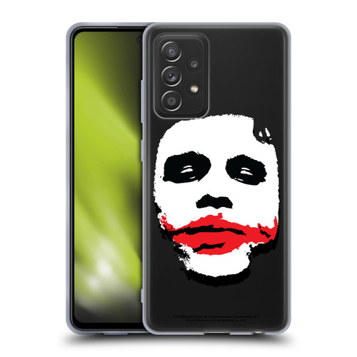 The Dark Knight Character Art Joker Face Soft Gel Case for Samsung Galaxy A52 / A52s / 5G (2021)