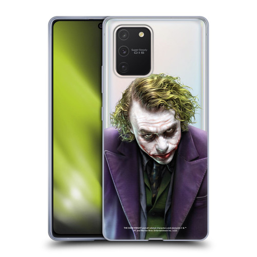 The Dark Knight Character Art Joker Soft Gel Case for Samsung Galaxy S10 Lite