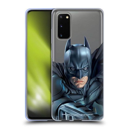 The Dark Knight Character Art Batman Soft Gel Case for Samsung Galaxy S20 / S20 5G