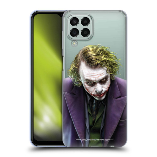 The Dark Knight Character Art Joker Soft Gel Case for Samsung Galaxy M33 (2022)