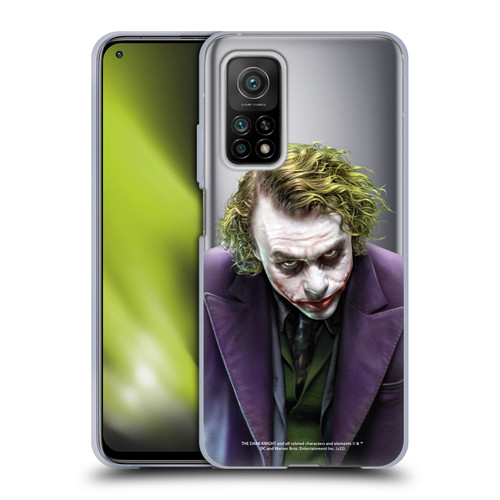 The Dark Knight Character Art Joker Soft Gel Case for Xiaomi Mi 10T 5G