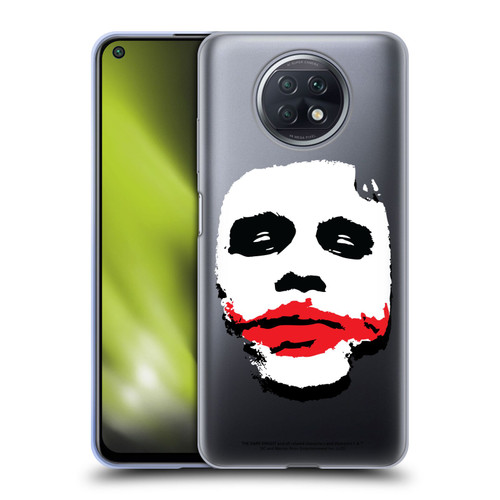 The Dark Knight Character Art Joker Face Soft Gel Case for Xiaomi Redmi Note 9T 5G
