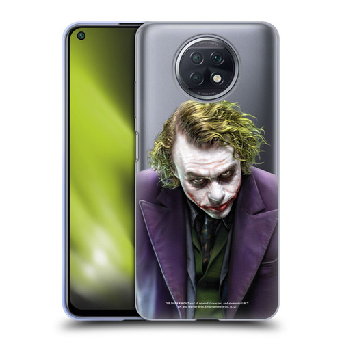 The Dark Knight Character Art Joker Soft Gel Case for Xiaomi Redmi Note 9T 5G