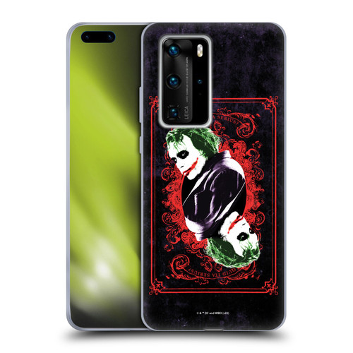 The Dark Knight Graphics Joker Card Soft Gel Case for Huawei P40 Pro / P40 Pro Plus 5G