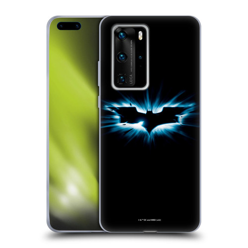 The Dark Knight Graphics Logo Black Soft Gel Case for Huawei P40 Pro / P40 Pro Plus 5G