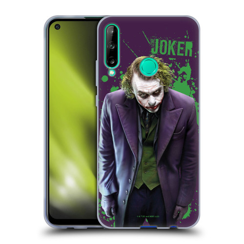 The Dark Knight Graphics Character Art Soft Gel Case for Huawei P40 lite E