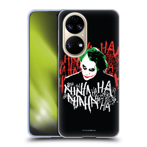 The Dark Knight Graphics Joker Laugh Soft Gel Case for Huawei P50