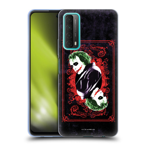 The Dark Knight Graphics Joker Card Soft Gel Case for Huawei P Smart (2021)