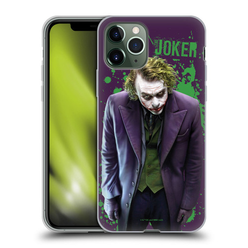 The Dark Knight Graphics Character Art Soft Gel Case for Apple iPhone 11 Pro