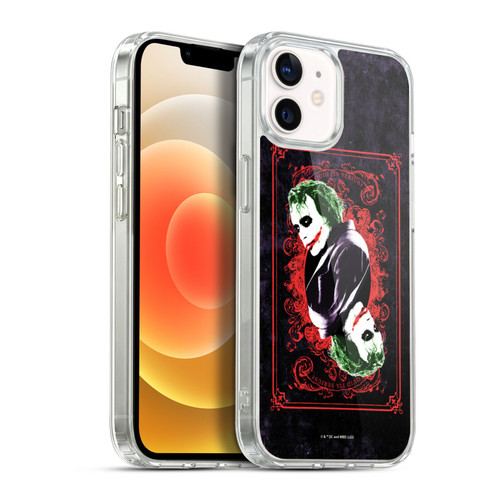 The Dark Knight Graphics Joker Card Soft Gel Case for Apple iPhone 12 / iPhone 12 Pro & MagSafe